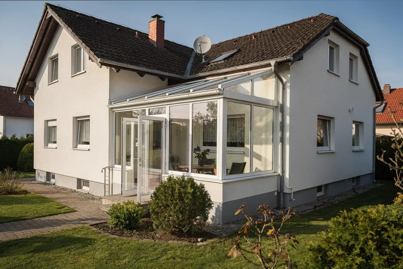 Wintergarten-Anbau in Krefeld